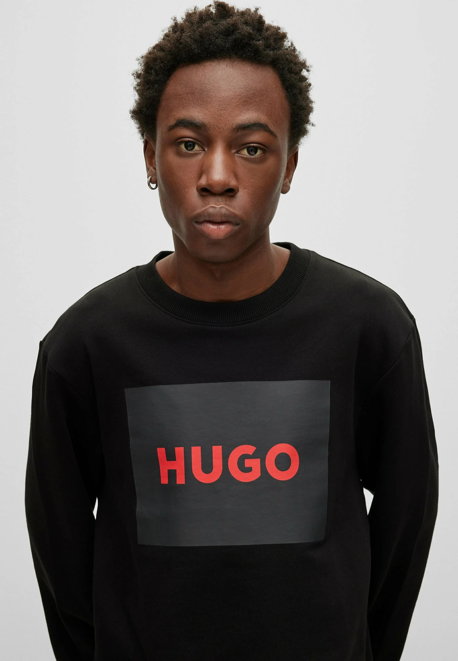 Hugo Sweatshirt - Black Seven 6 Hugo Sweatshirt - Black Seven - Image 4