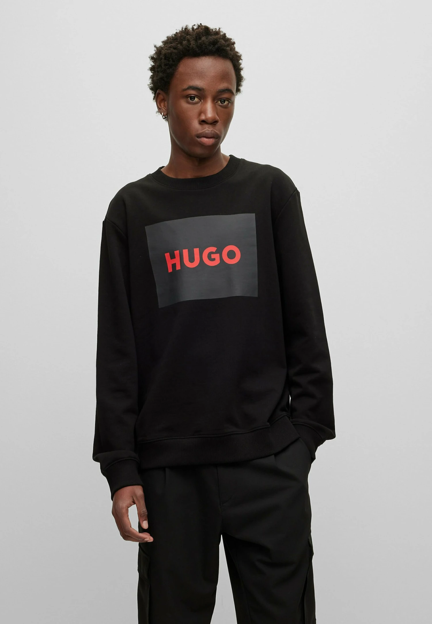 Hugo Sweatshirt - Black Seven 3 Hugo Sweatshirt - Black Seven