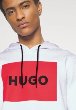 Hugo Duratschi223 - Hoodie - White -Hugo b0773b14323e49698fde9389dfc417c1
