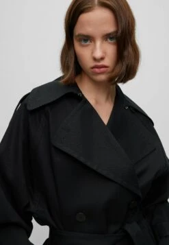 Hugo Mannika - Trenchcoat - Black One 13 Hugo Mannika - Trenchcoat - Black One -Hugo b2d7d9a122ac4612ad261a750642dc46