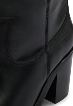 Hugo Mileyheel70-N - Cowboy/Biker Ankle Boot - Black -Hugo b3362bf7ce414a93a11fed9762edecd3