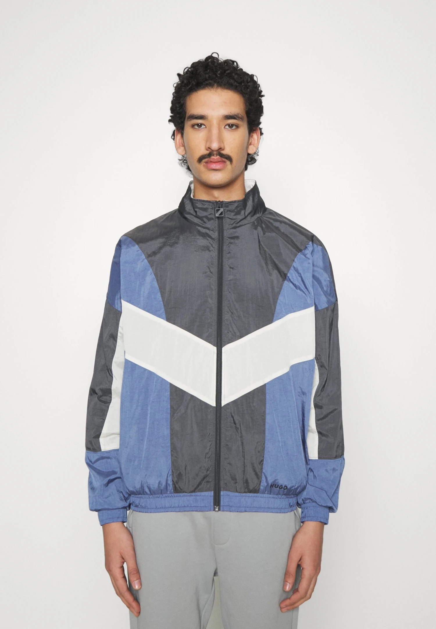 Hugo Decife - Windbreaker - Dark Grey 3 Hugo Decife - Windbreaker - Dark Grey