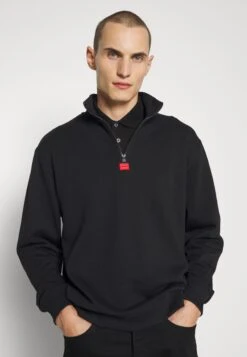 Hugo Durty - Sweatshirt - Black -Hugo b53ea08704484f1495b046bea8422205