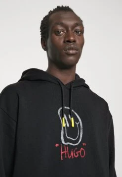 Hugo Daltuno - Hoodie - Black -Hugo b580f092de7b456fa808f982a6c766eb