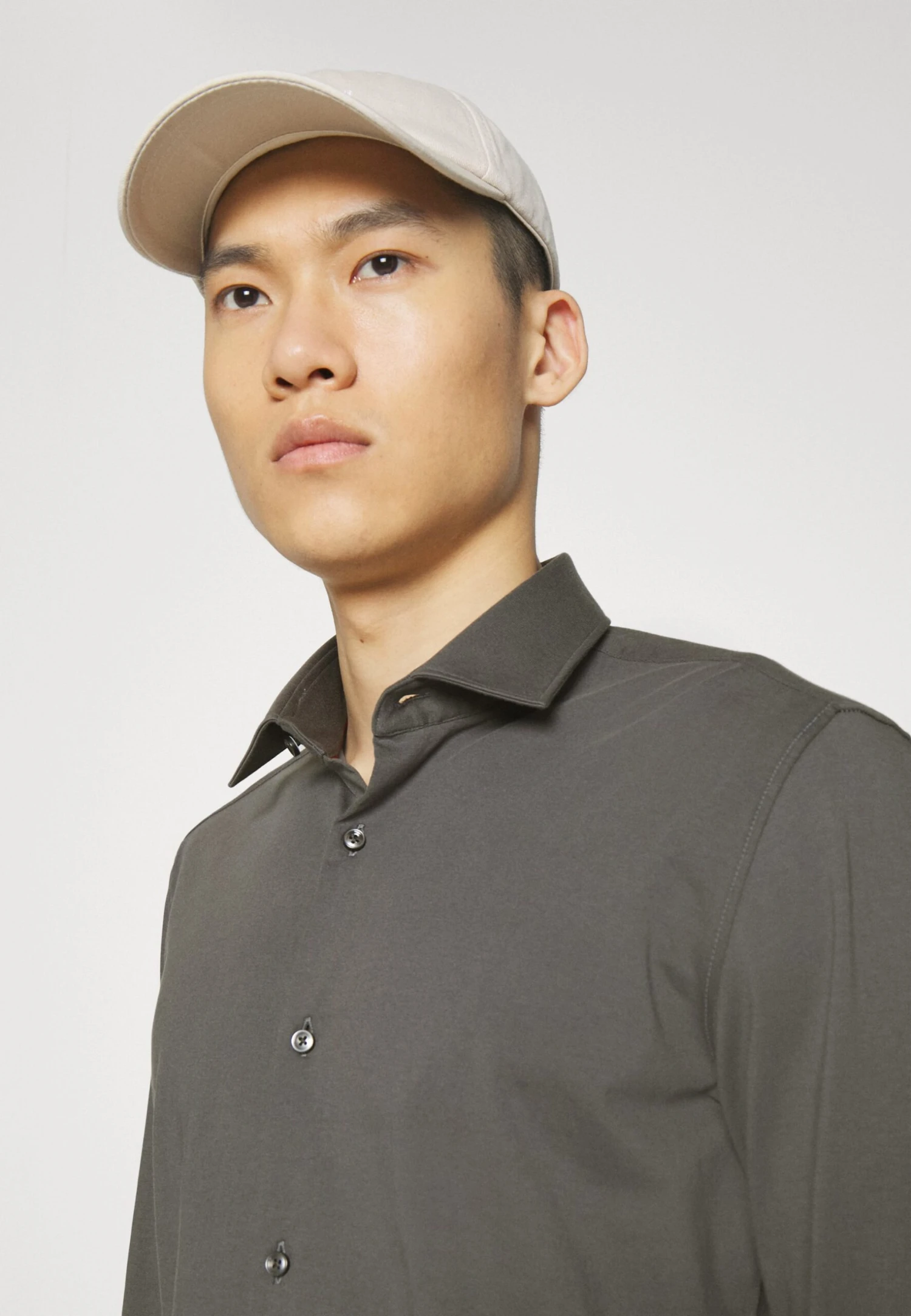 Hugo Kenno - Shirt - Medium Grey 6 Hugo Kenno - Shirt - Medium Grey - Image 4