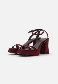 Hugo Vicky- Platform Sandals - Dark Red -Hugo b5bed76e313f4198a4b521fd1d77a10c