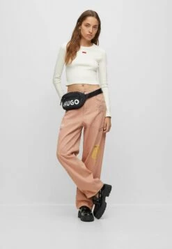 Hugo Dafilomena - Long Sleeved Top - Natural Ten 8 Hugo Dafilomena - Long Sleeved Top - Natural Ten -Hugo b5d63d03ec3a45a68292785c313a09bc