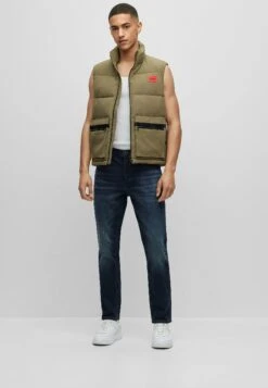 Hugo Straight Leg Jeans - Dark Blue Fifteen -Hugo b5e2cd79d31e4bc7986ca7344db8deb1