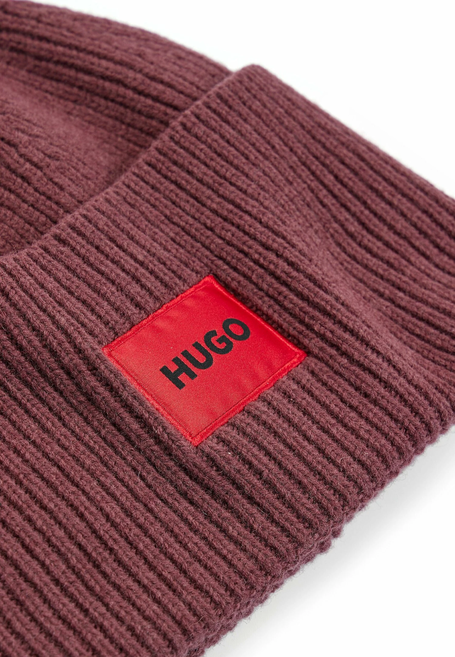 Hugo Xaff- Beanie - Dark Brown Four 6 Hugo Xaff- Beanie - Dark Brown Four - Image 4
