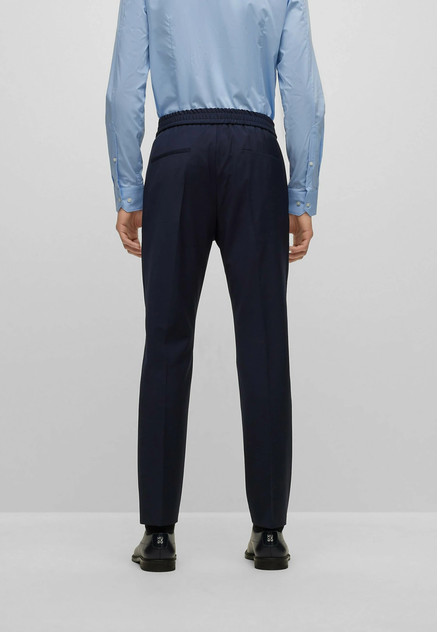 Hugo Howardm - Trousers - Dark Blue Five 5 Hugo Howardm - Trousers - Dark Blue Five - Image 3