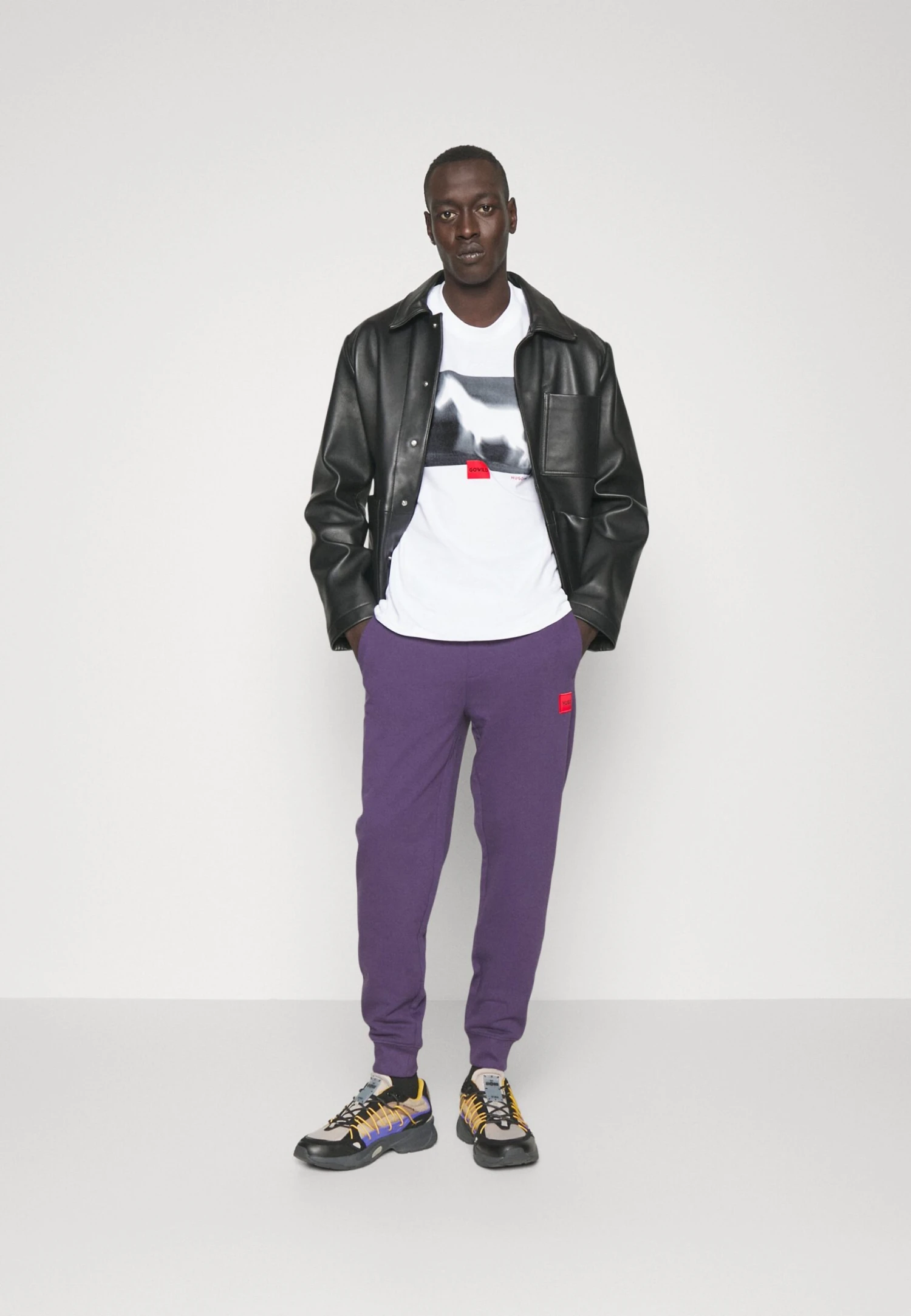 Hugo Print T-Shirt - White 4 Hugo Print T-Shirt - White - Image 2