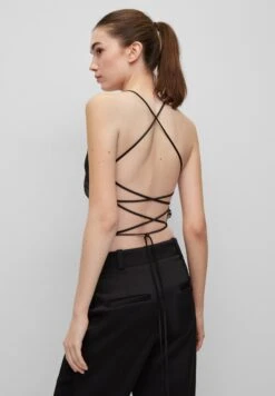 Hugo Cusuti-1 - Top - Black -Hugo b8ab9801126a4bc2a8f93f4505466366