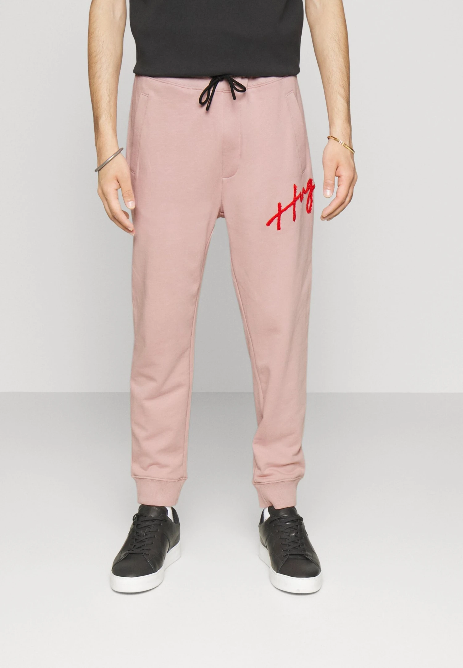 Hugo Drog - Tracksuit Bottoms - Light Pastel Pink 3 Hugo Drog - Tracksuit Bottoms - Light Pastel Pink