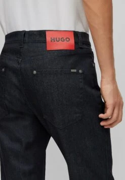 Hugo Straight Leg Jeans - Dark Blue Two -Hugo b938f394d9344a8fb66285203c99afae
