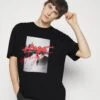Hugo Dateboard - Print T-Shirt - Black 1 Hugo Dateboard - Print T-Shirt - Black -Hugo b974b598fd18474f8240f38b3f3c8363