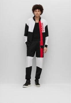 Hugo Zip-Up Sweatshirt - Black One