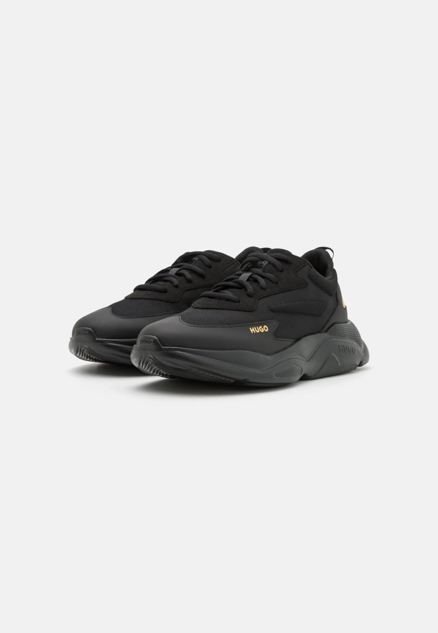 Hugo Leon Runn- Trainers - Black 4 Hugo Leon Runn- Trainers - Black - Image 2