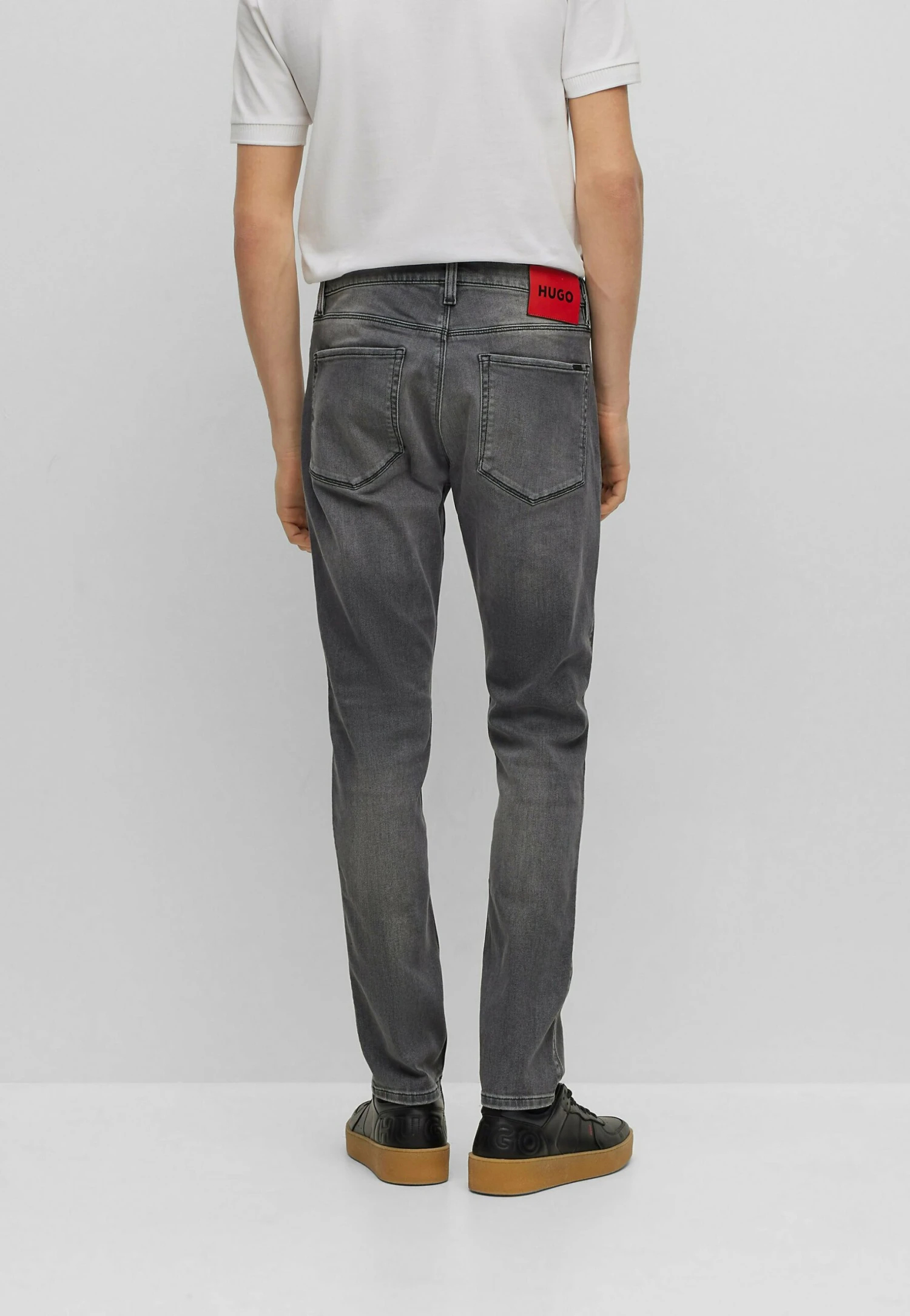 Hugo Slim Fit Jeans - Silver One 5 Hugo Slim Fit Jeans - Silver One - Image 3