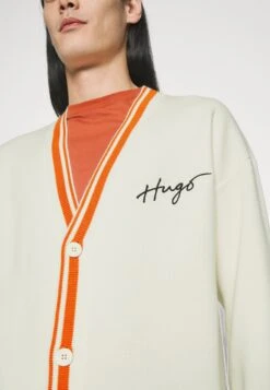 Hugo Sopporo - Cardigan - Open White -Hugo ba19c001d5ae4f0cb06eb049227632e5