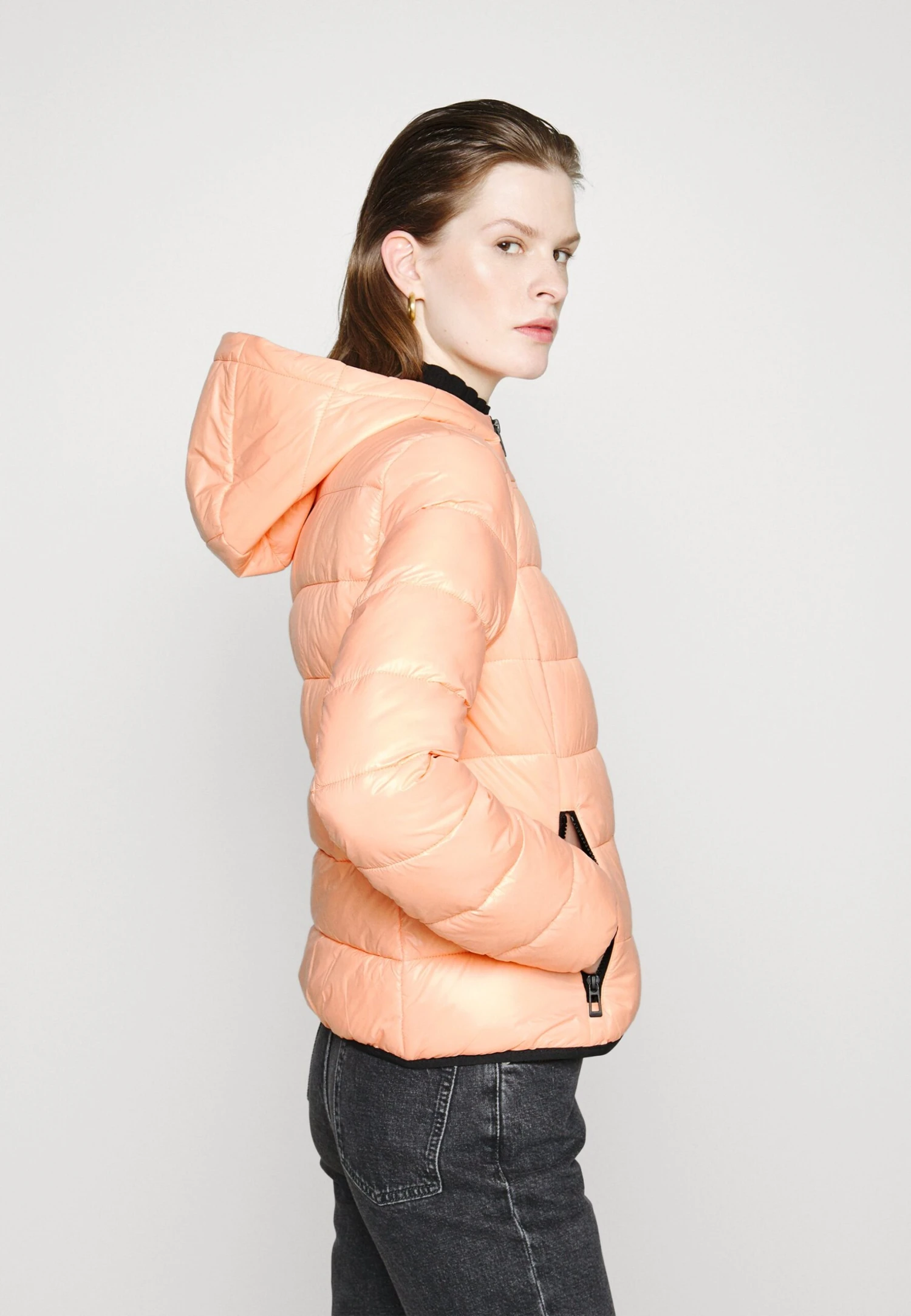 Hugo Famara-1 - Winter Jacket - Light/Pastel Orange 7 Hugo Famara-1 - Winter Jacket - Light/Pastel Orange - Image 5