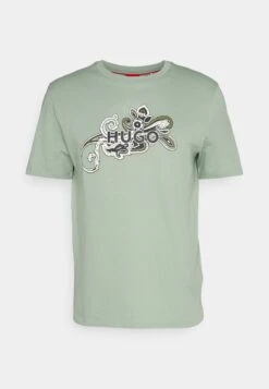Hugo Dulive - Print T-Shirt - Light/Pastel Green -Hugo ba2b2670976b498d973ae65a3077436e