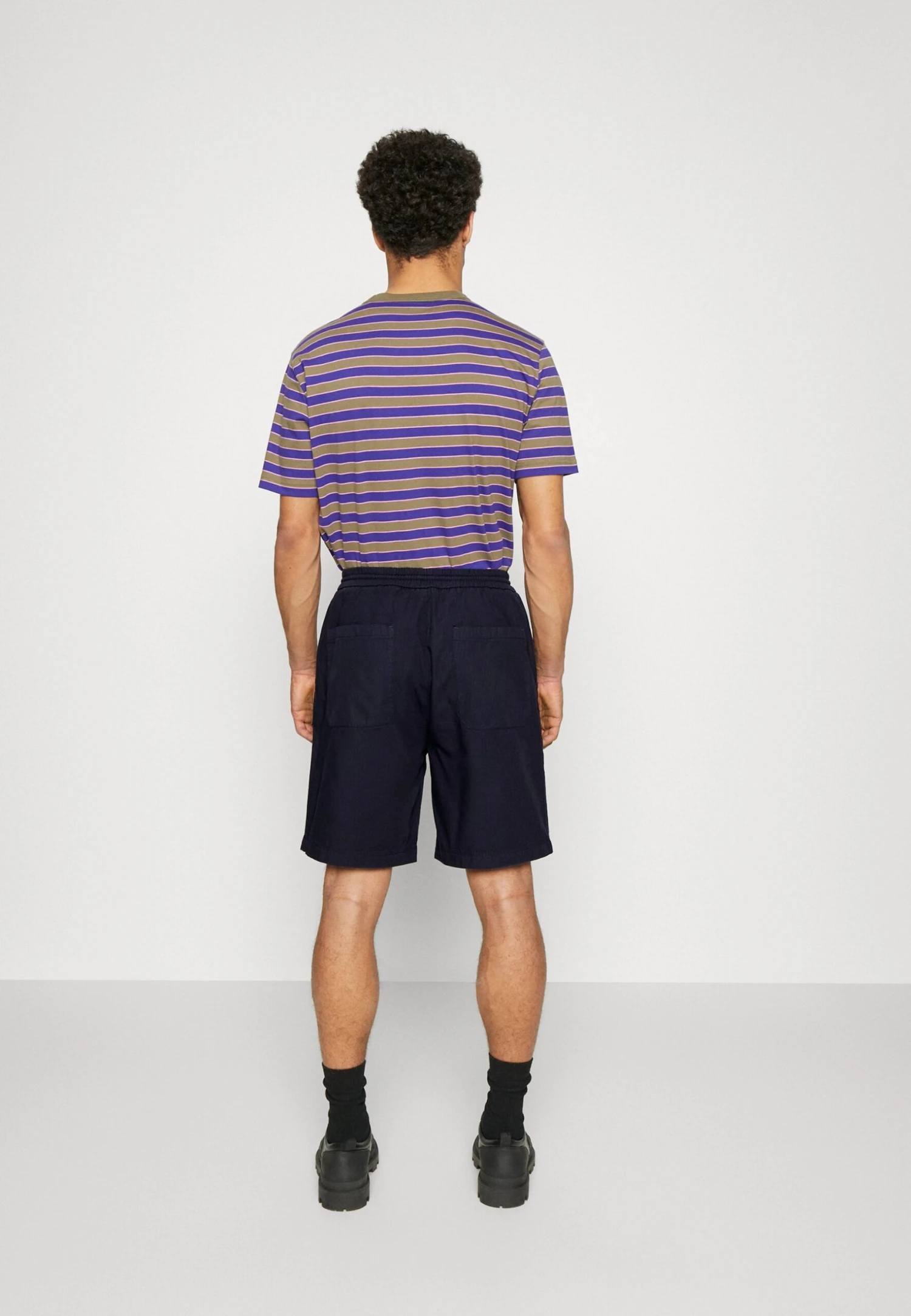 Hugo Shorts - Dark Blue 5 Hugo Shorts - Dark Blue - Image 3