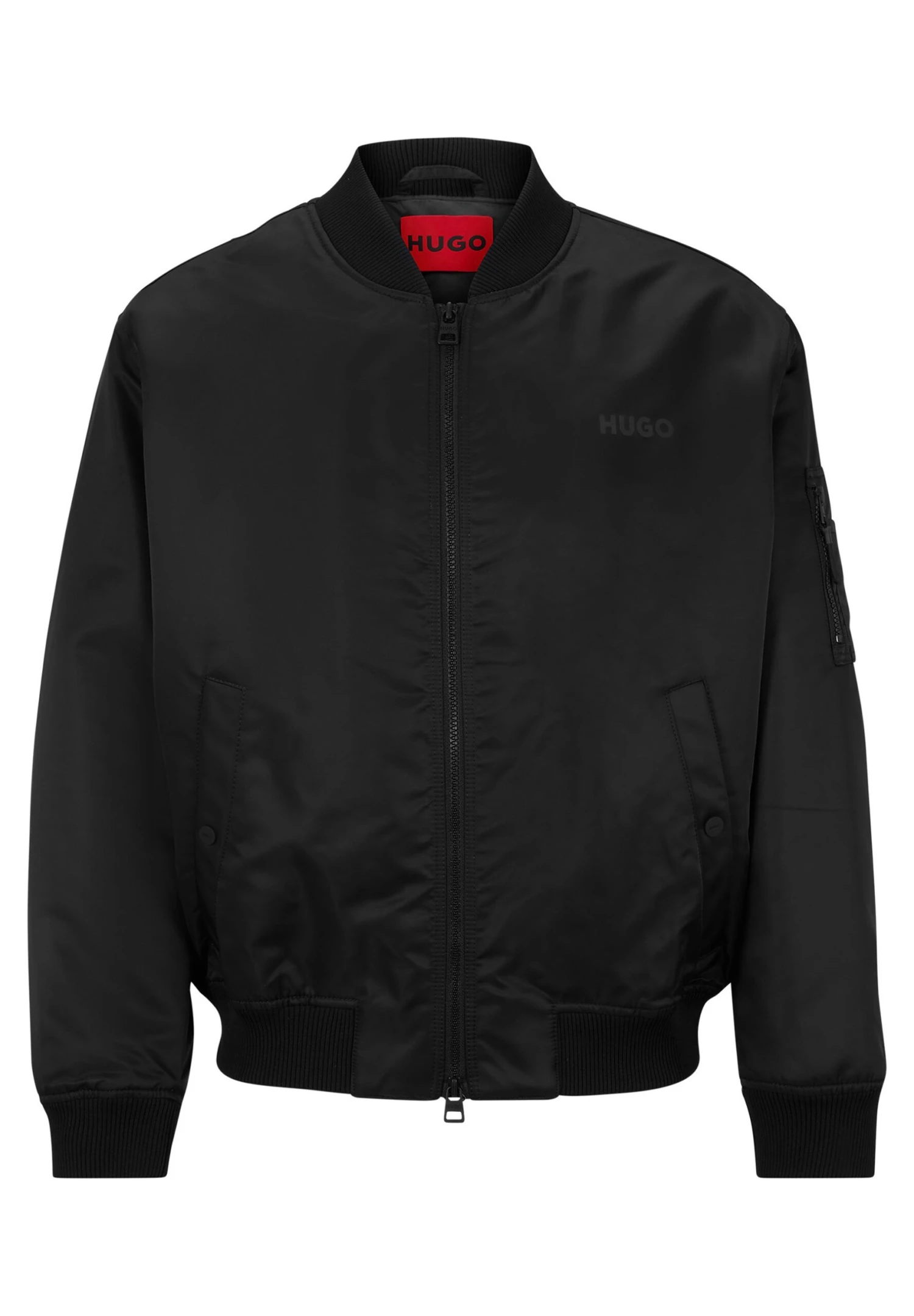 Hugo Byler - Bomber Jacket - Black 8 Hugo Byler - Bomber Jacket - Black - Image 6