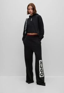 Hugo Dephana - Hoodie - Black -Hugo bb56d0fd54b24d878d6c3d0dae8559e4