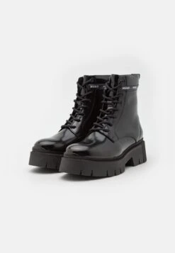 Hugo Kris Lace Bootie - Platform Ankle Boots - Black 11 Hugo Kris Lace Bootie - Platform Ankle Boots - Black -Hugo bdb2aec646a944dd8c9cd9dc372c00a7