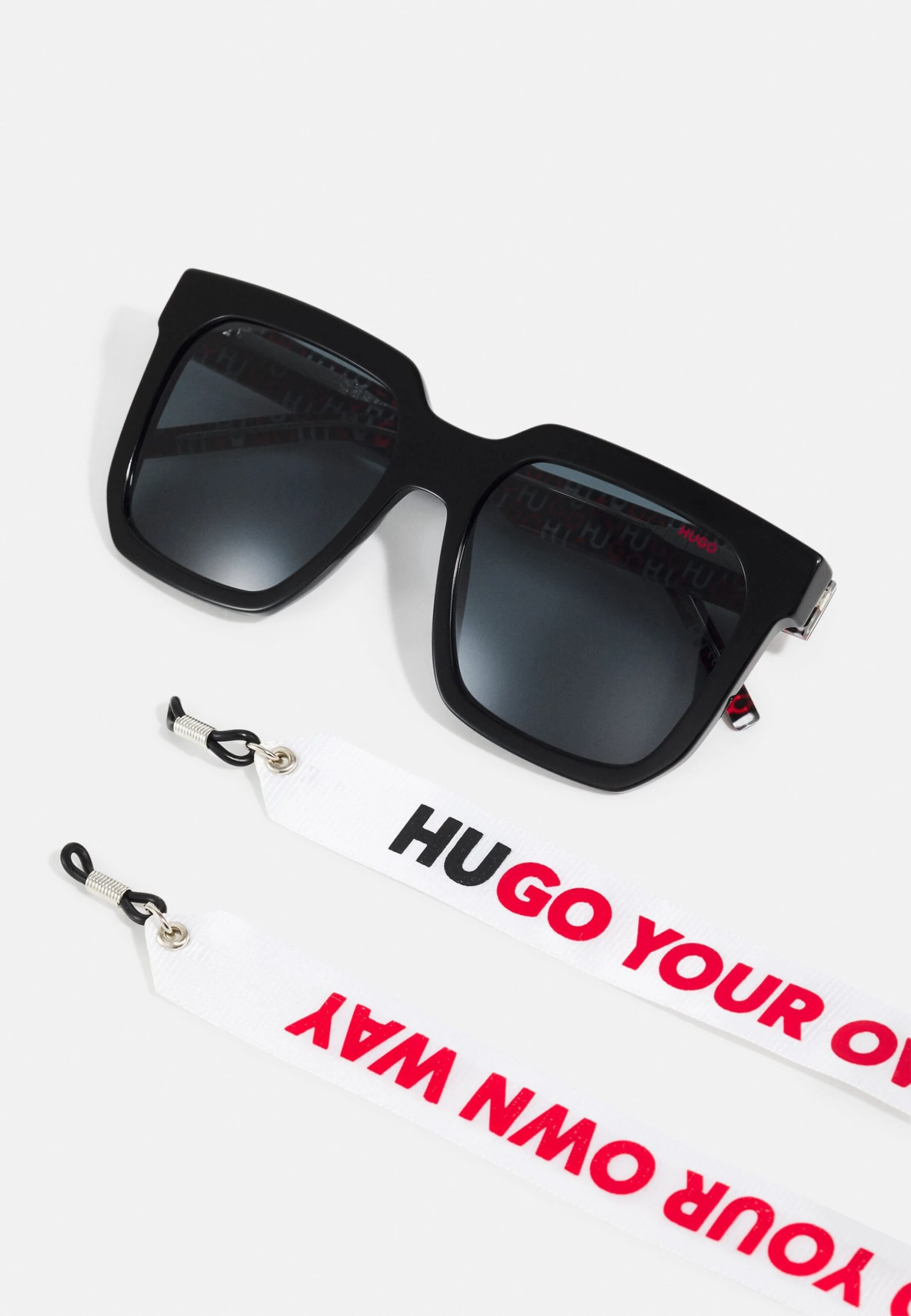 Hugo Unisex - Sunglasses - Black 7 Hugo Unisex - Sunglasses - Black - Image 5