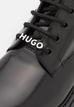 Hugo Axel - Lace-Up Ankle Boots - Black -Hugo bf4a961af12a44d49818c7ce6dbded31