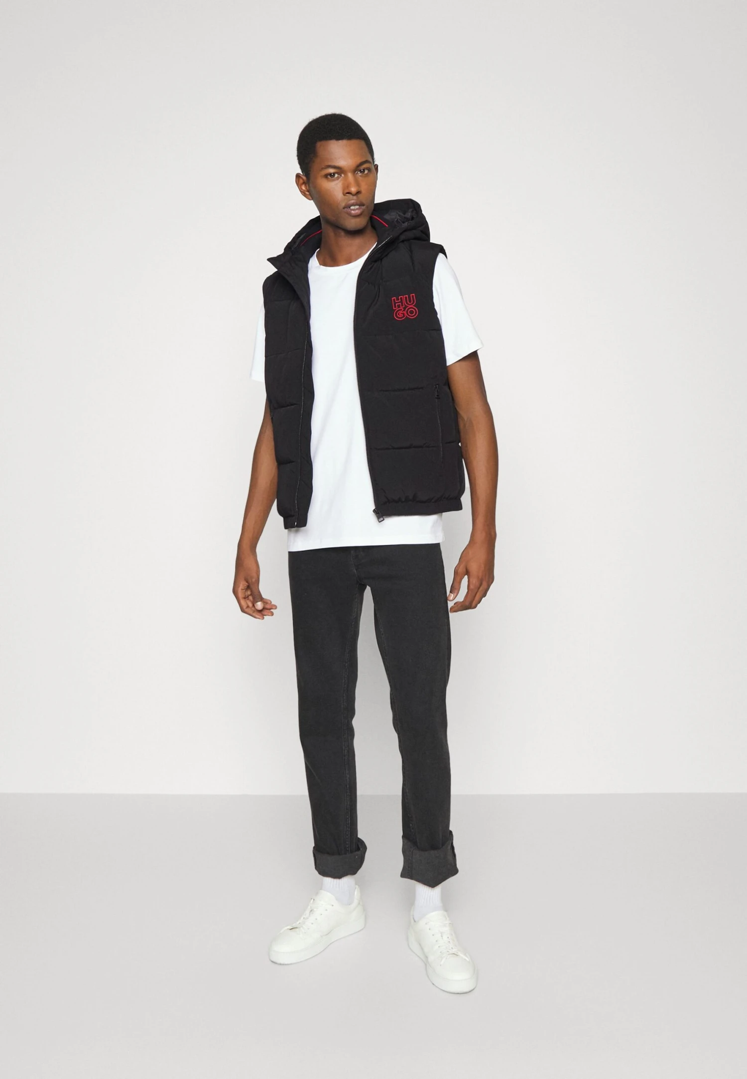 Hugo Waistcoat - Black 4 Hugo Waistcoat - Black - Image 2