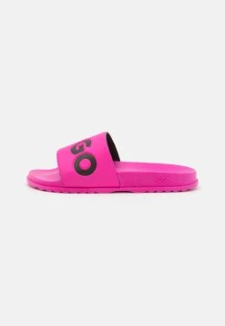 Hugo Match It Slid- Pool Shoes - Medium Pink -Hugo bfca5433a3f04301b3ea0a2bfbdcd09e