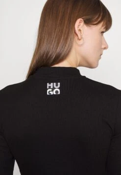 Hugo Dasiri - Basic T-Shirt - Black -Hugo c09a26704db245c69b5f1d4f3bc92f04