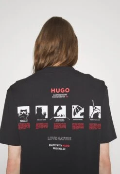 Hugo Dampeggio - Print T-Shirt - Black -Hugo c1619ccc22664fbeb8f38d6d92965e5b