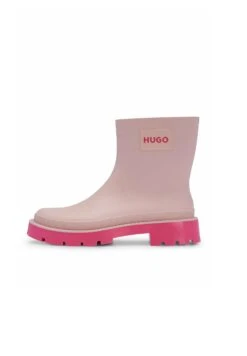 Hugo Jin Rain- Wellies - Light Pink Six -Hugo c2926031ae664175bfea9d542744c84d