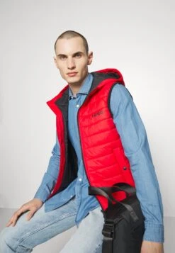 Hugo Beneto - Waistcoat - Open Pink -Hugo c30dbd7a120946c0a2de79b9c4ecab56