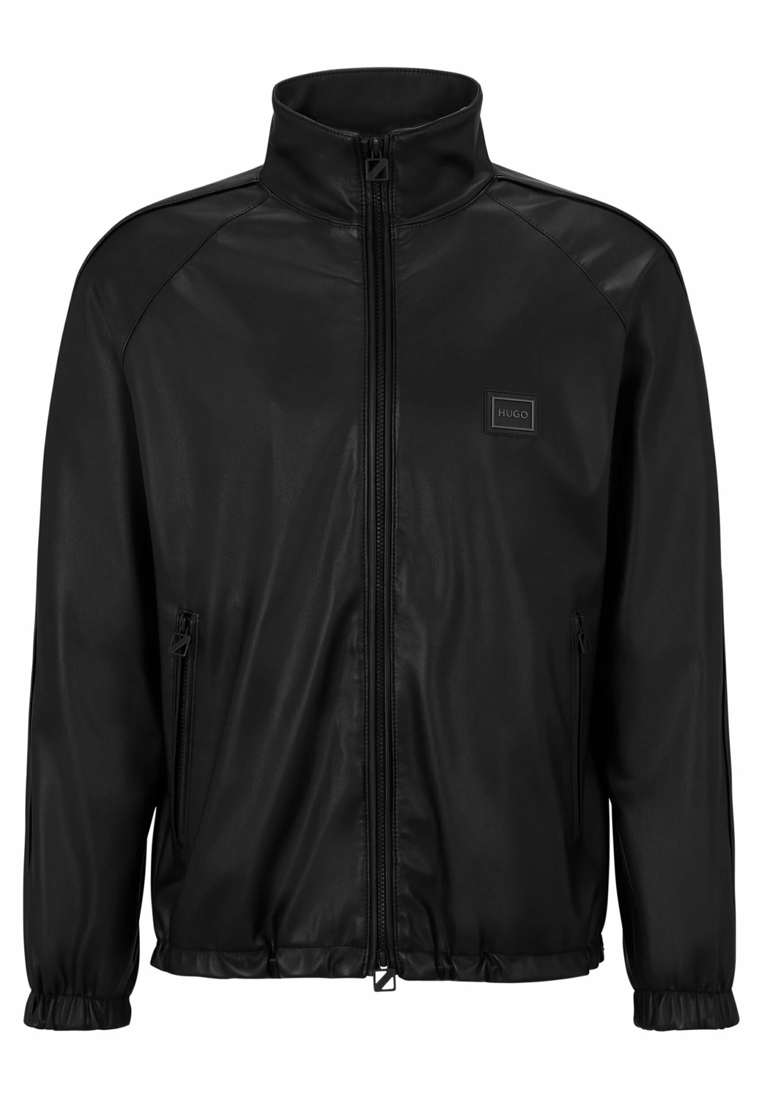 Hugo Urando2331 - Faux Leather Jacket - Black One 8 Hugo Urando2331 - Faux Leather Jacket - Black One - Image 6