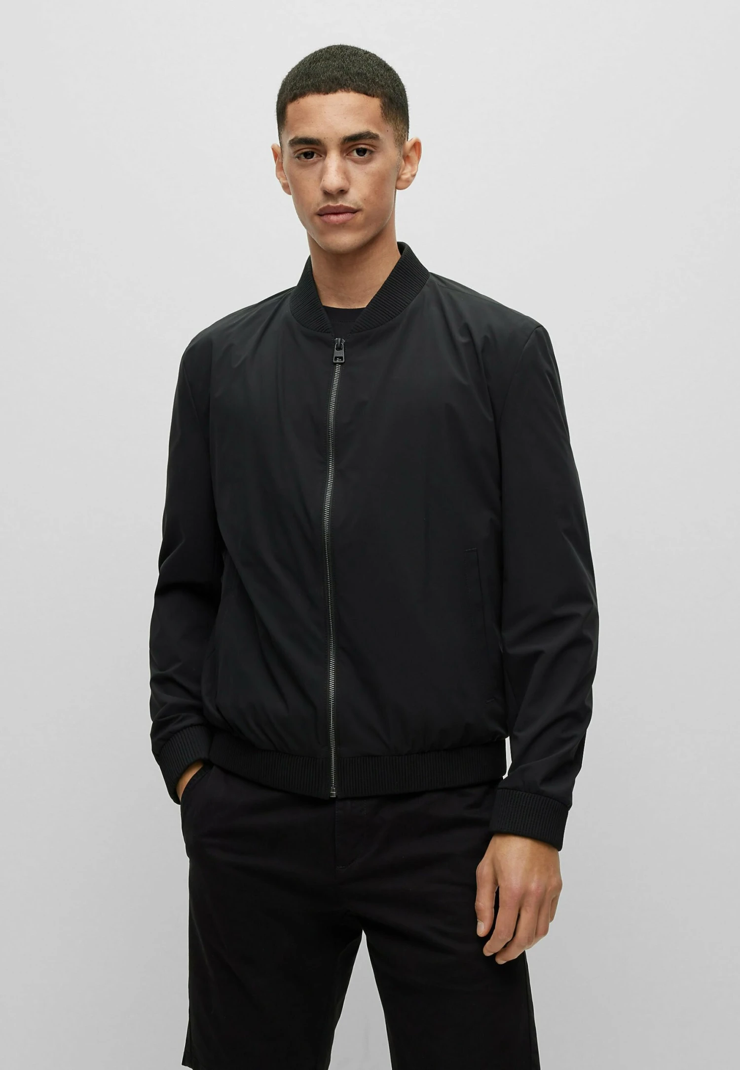 Hugo Ukashi - Bomber Jacket - Black Two 3 Hugo Ukashi - Bomber Jacket - Black Two
