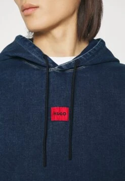 Hugo Hoodie - Medium Blue -Hugo c59dbeab79164057afa7baf54924ac24
