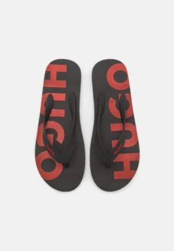 Hugo Arvel - T-Bar Sandals - Black -Hugo c5abaae526904a538acc2d9537881e6d