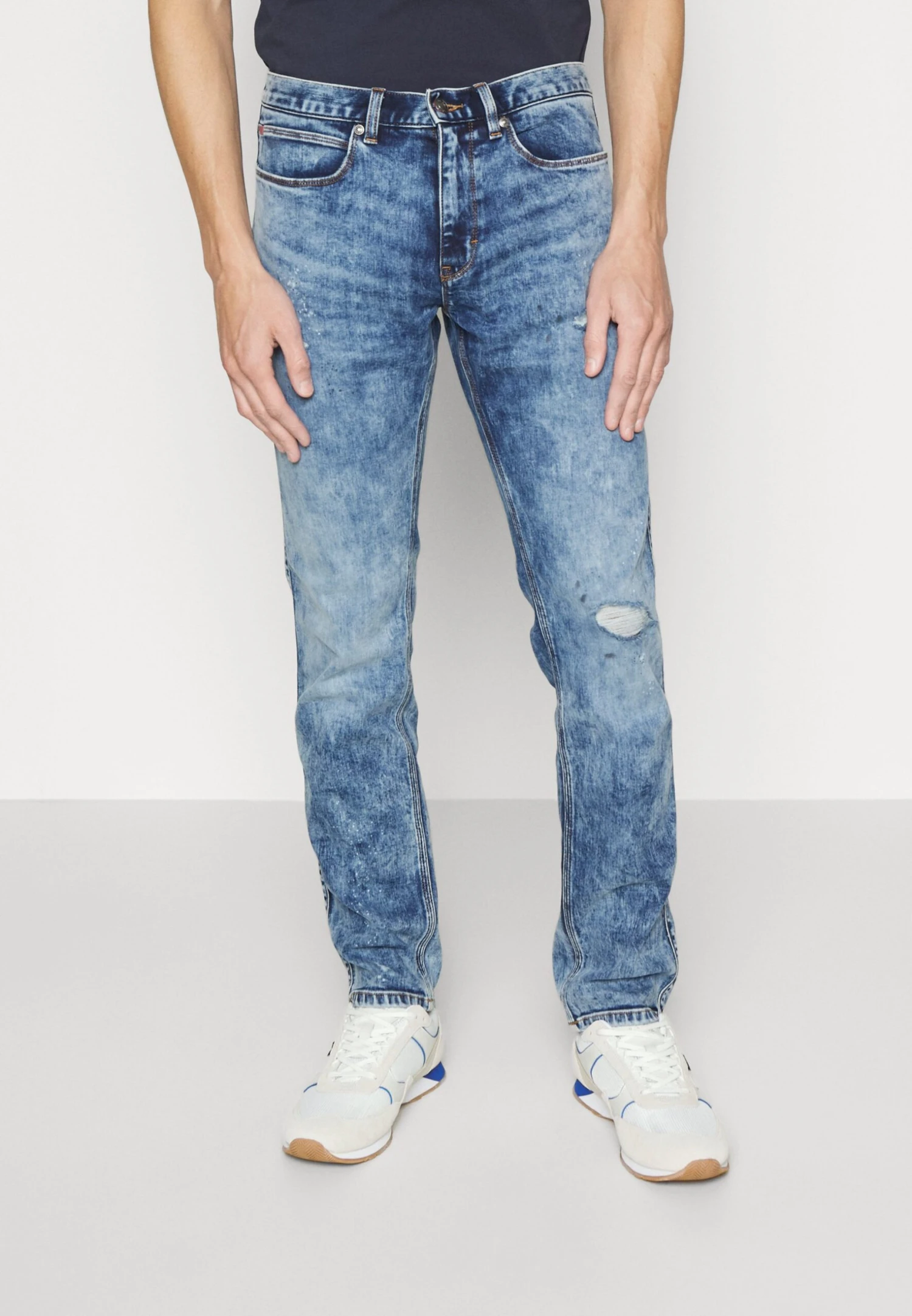 Hugo Slim Fit Jeans - Light Pastel Blue 3 Hugo Slim Fit Jeans - Light Pastel Blue