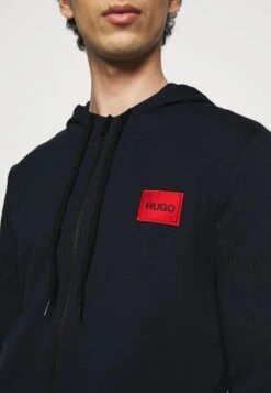 Hugo Daple212 - Zip-Up Sweatshirt - Dark Blue -Hugo c8f74cd27b75401eb7e0684d14038192