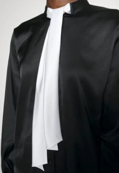 Hugo Emya - Shirt - Black With White Scarf -Hugo c96293824d8d42aea3d17164209d84c1