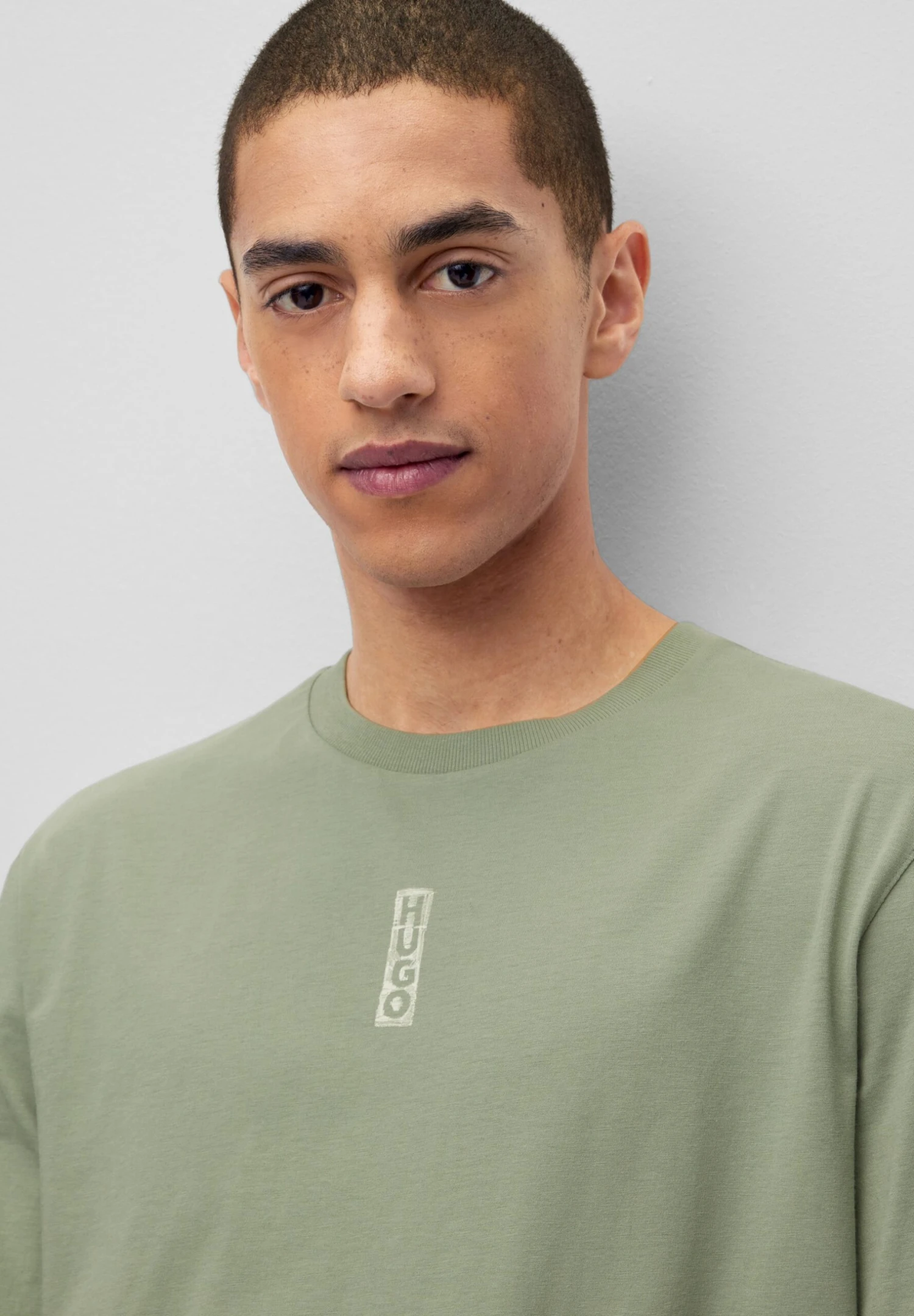 Hugo Danden - Print T-Shirt - Light/Pastel Green 6 Hugo Danden - Print T-Shirt - Light/Pastel Green - Image 4