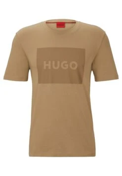 Hugo Dulive - Print T-Shirt - Open Brown