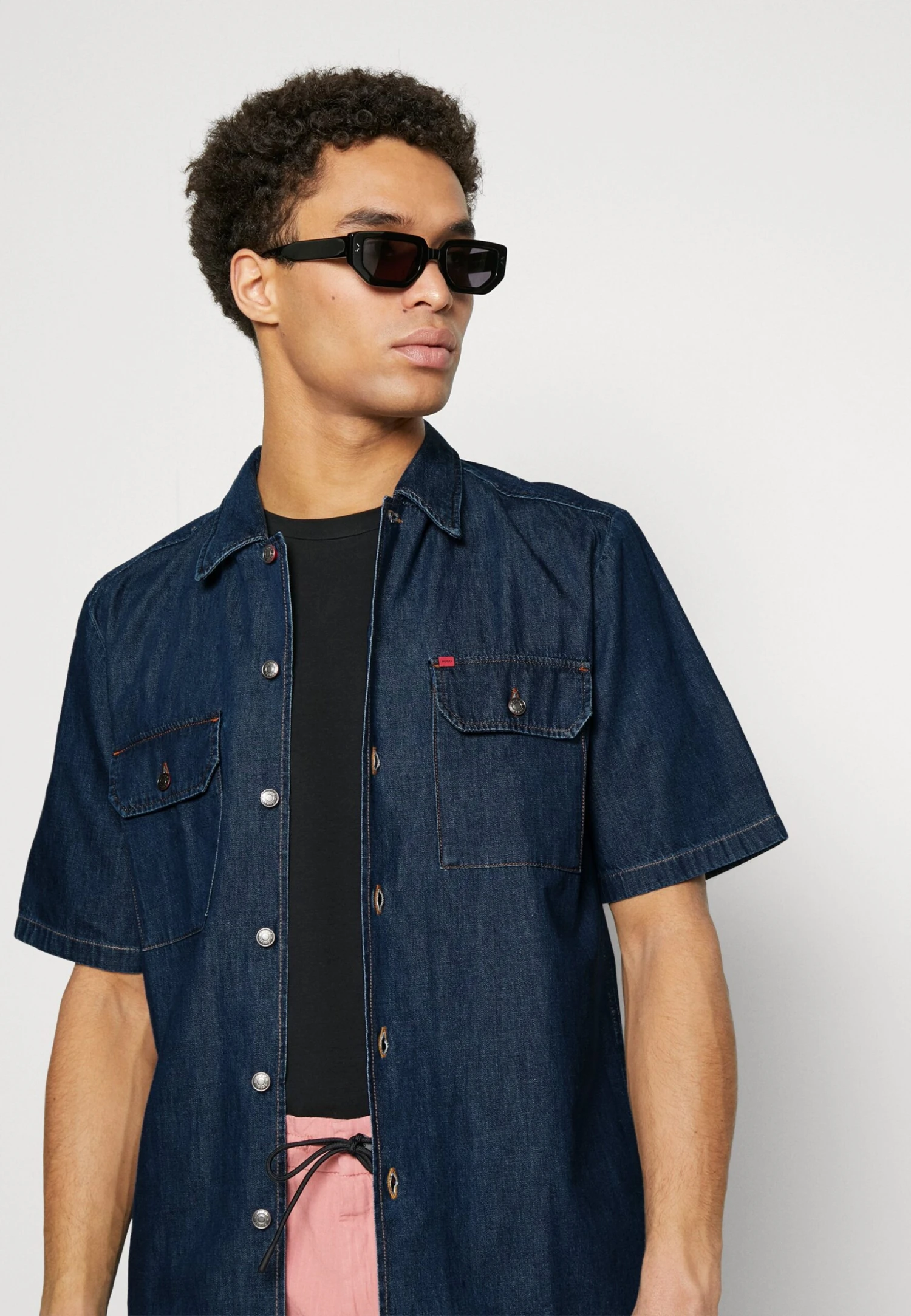 Hugo Elpy - Shirt - Bright Blue 6 Hugo Elpy - Shirt - Bright Blue - Image 4