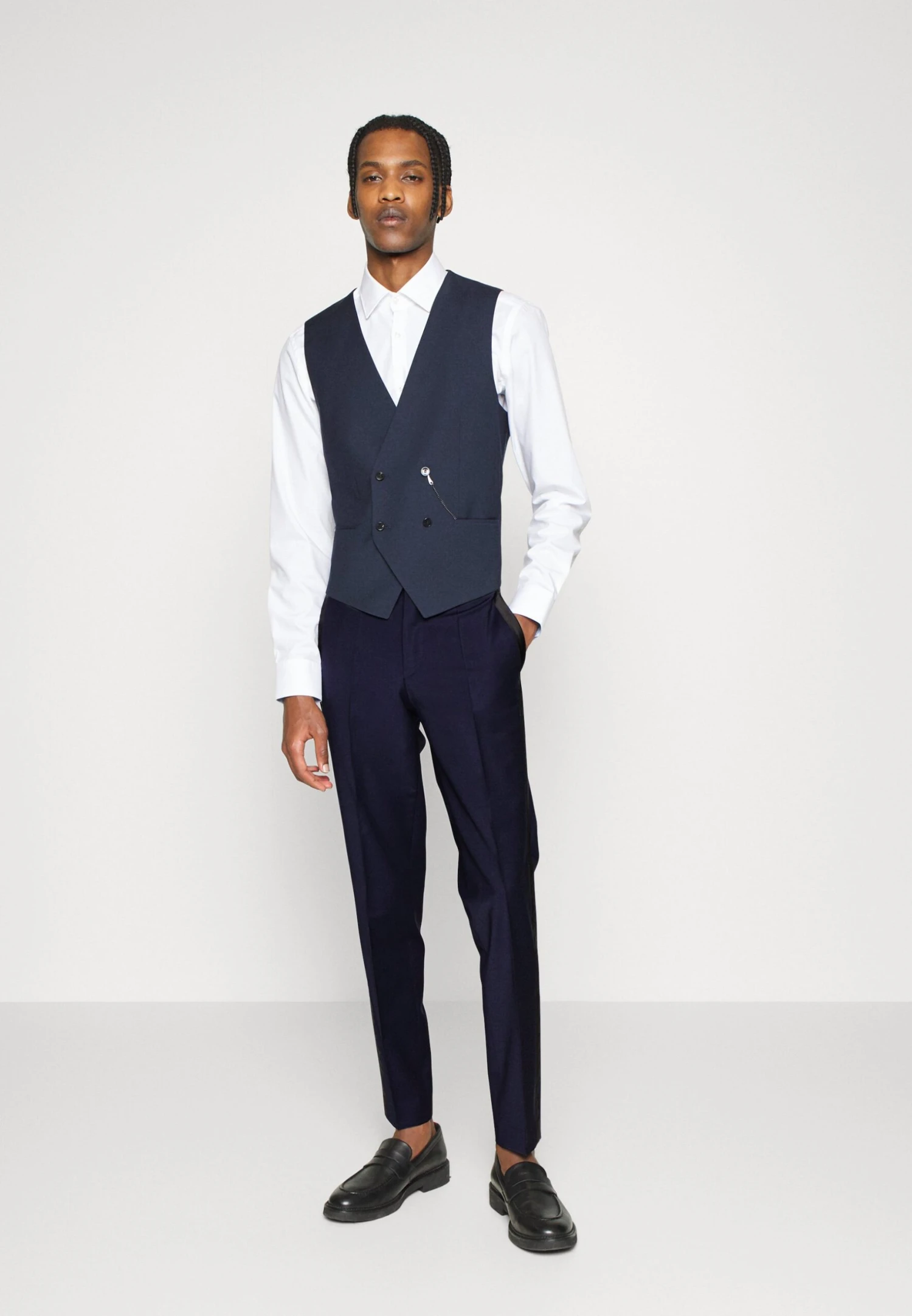 Hugo Hesten - Trousers - Dark Blue 4 Hugo Hesten - Trousers - Dark Blue - Image 2