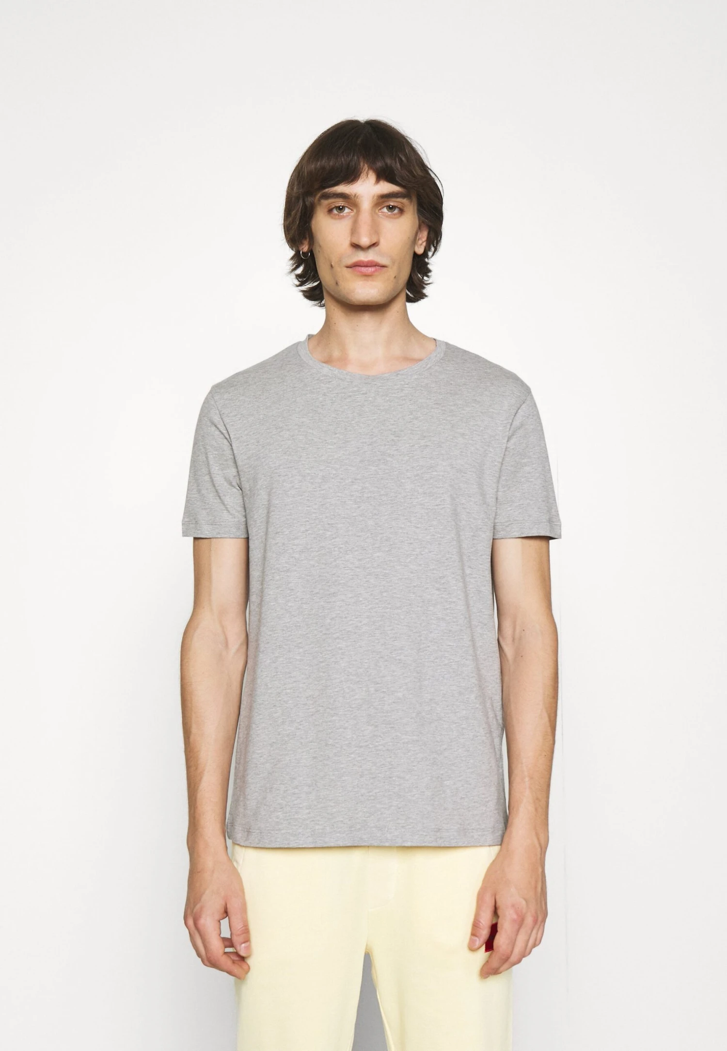 Hugo Round 2 Pack - Basic T-Shirt - White/Grey 6 Hugo Round 2 Pack - Basic T-Shirt - White/Grey - Image 4