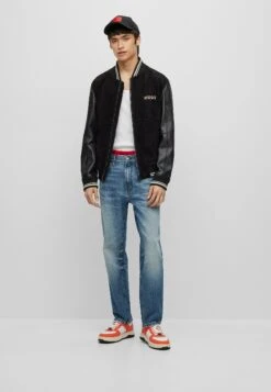 Hugo Straight Leg Jeans - Blue Ten -Hugo d0ac6b0ed98b4ba79972a9a65afd2972